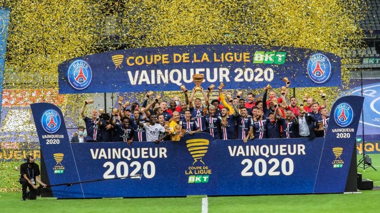 PSG wins the Coupe de la Ligue title to complete the 2019-20 domestic quadruple win