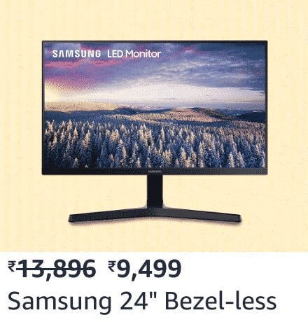 samsung 24 Best-selling blockbuster deals on Monitors in Amazon Freedom Sale
