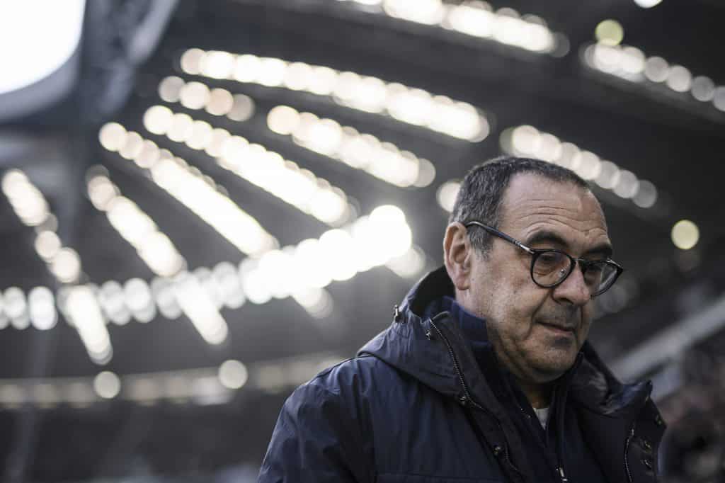 sarri Maurizio Sarri leaves Lazio after 2-1 loss to Udinese