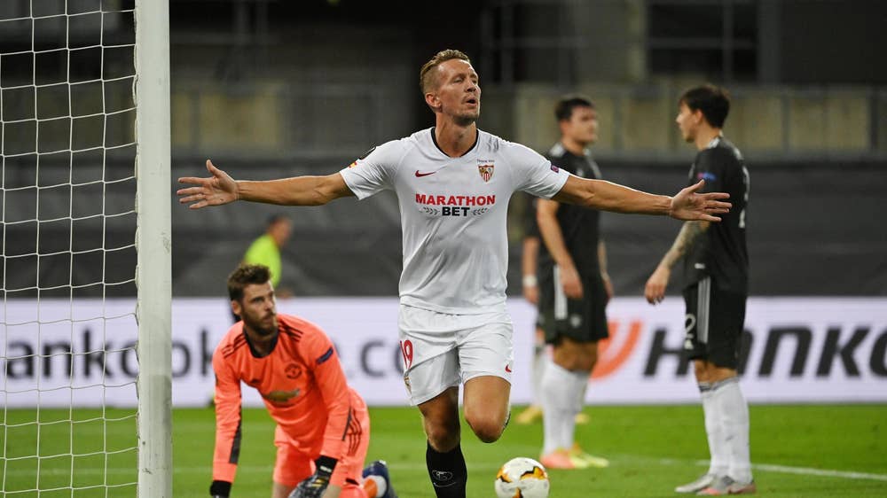 sevilla united Bruno Fernandes converted Manchester United's 22nd penalty of the season but failed to beat Sevilla in the Europa League semi-finals