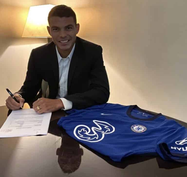 Official: Chelsea sign former PSG captain Thiago Silva on a free transfer