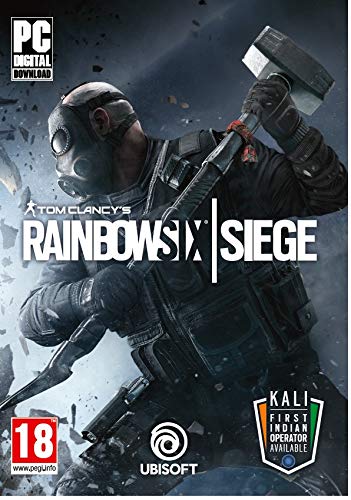 tom clancy rainvow six siege Top 10 bestseller PC games on Amazon in India in 2020