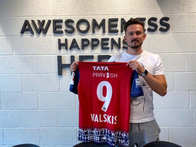 Jamshedpur FC sign ISL Golden Boot winner Nerijus Valskis for two seasons