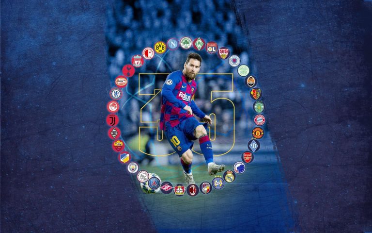One more record for Messi: The Argentinian has now scored against 35 teams in the Champions League