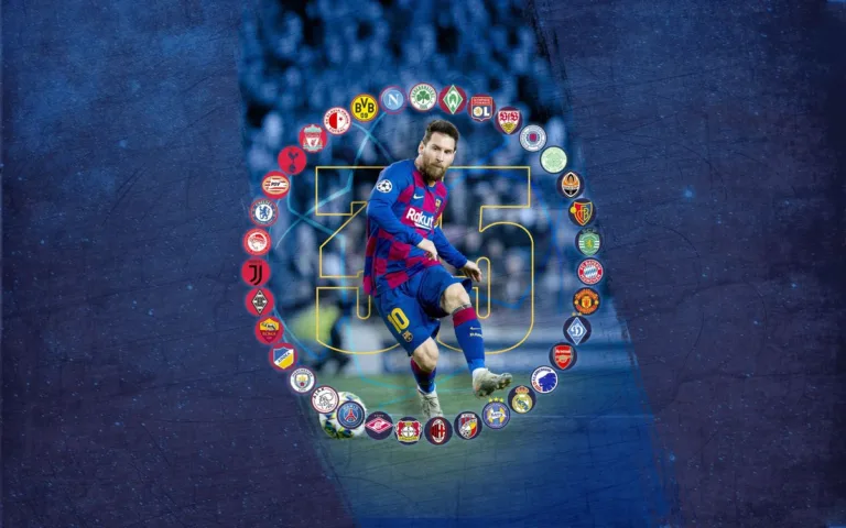 One more record for Messi: The Argentinian has now scored against 35 teams in the Champions League