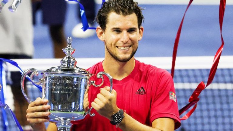 Dominic Thiem became the first player to win the US Open after losing the first two sets