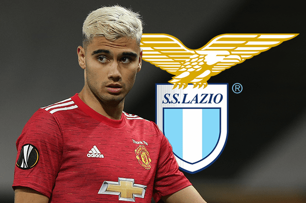 Andreas Pereira is set to join Lazio in a loan deal