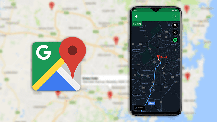 Google Maps starts receiving Dark Mode
