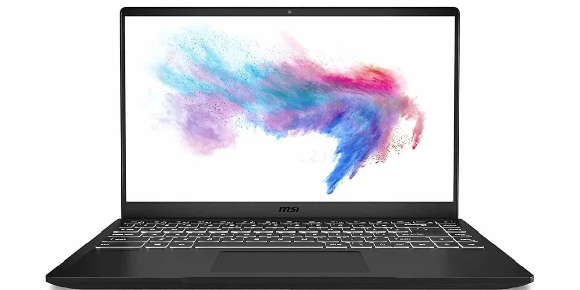 MSI Modern 14 with Ryzen 5 4500U available on Amazon for ₹ 54,990