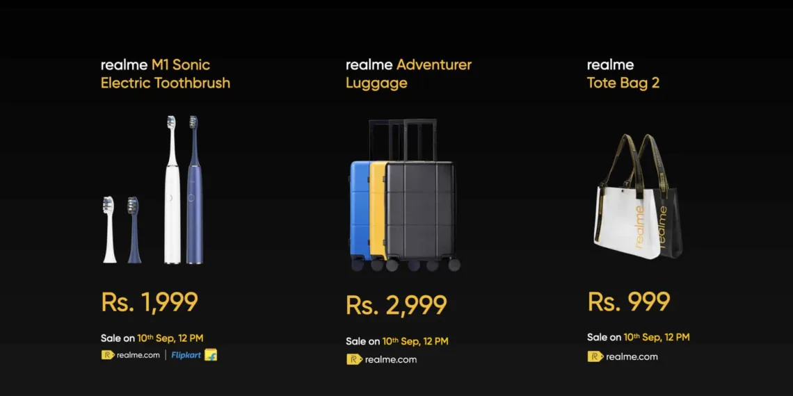 Realme launches a slew of 3 lifestyle products alongside the Realme 7 duo