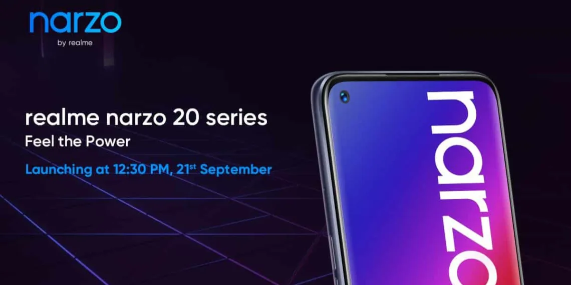 Realme Narzo 20 will launch in India on September 21, listed in Flipkart