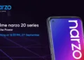 Realme Narzo 20 will launch in India on September 21, listed in Flipkart