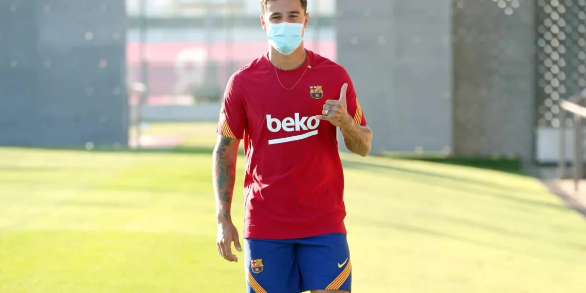 Coutinho joins Barcelona for pre-season, having thrashed his parent club out Champions League