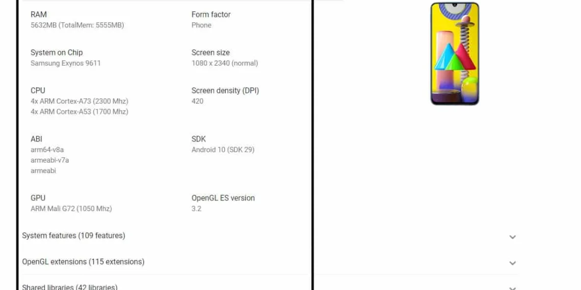 Samsung Galaxy F41 spotted in Google Play console with Exynos