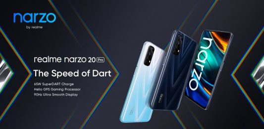 Realme Narzo 20 Pro officially launched with a 65W Super-Dart charger and Helio G95 processor