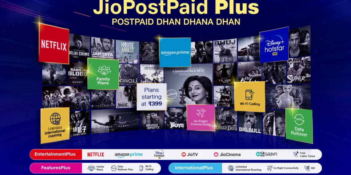 Reliance Jio brings new JioPostPaid Plus with endless benefits, plans start at just ₹ 399
