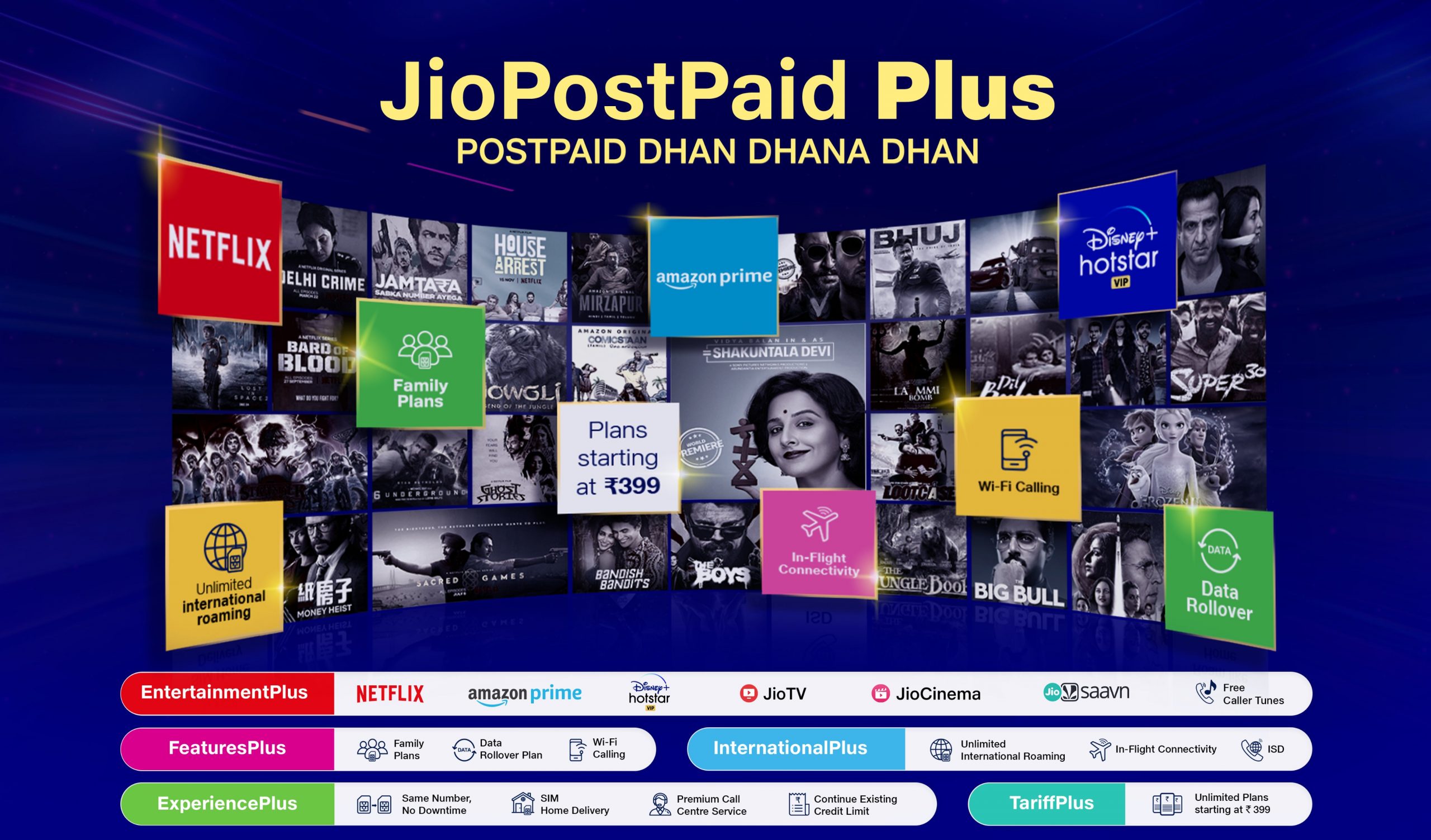 Reliance Jio brings new JioPostPaid Plus with endless benefits, plans start at just ₹ 399
