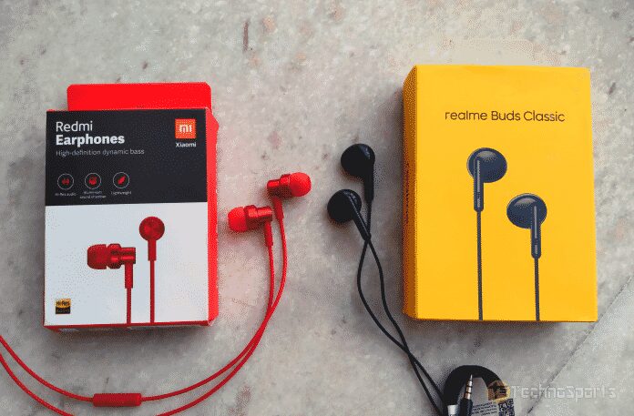 Redmi Earphones vs Realme Buds Basic: Which one is the best at Rs.399 ($5.41)