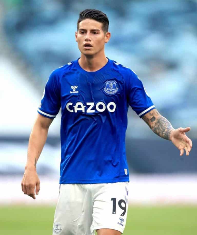 James Rodriguez looks to add a different dimension to Ancelotti’s Everton