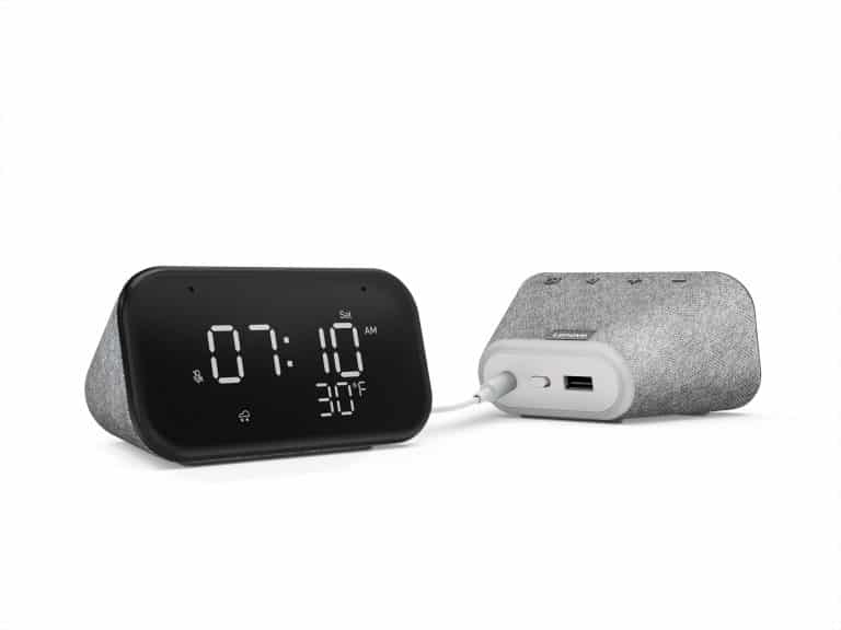 Lenovo’s “Smart Clock Essential” (smart alarm clock) to hit the market this month