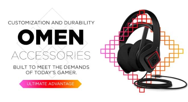 HP’s new omen headset lineup offers 7.1 channel surround audio with long comfort hours