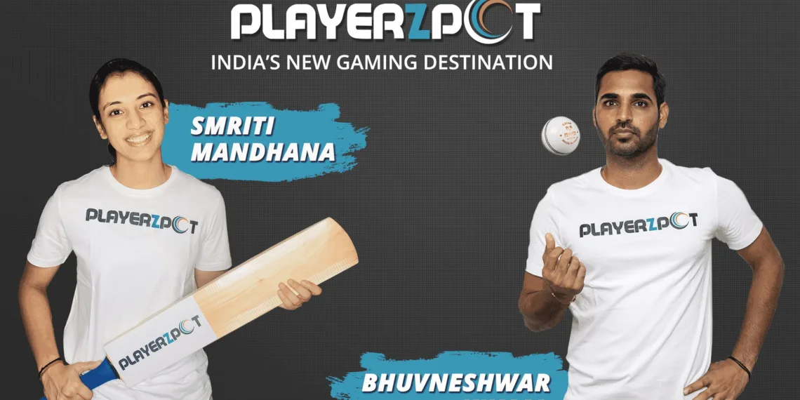 Playerzpot ropes in ace cricketers Bhuvneshwar Kumar and Smriti Mandhana as Brand Ambassadors