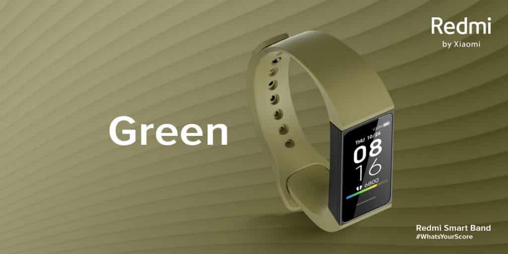 Redmi Smart Band - Green_TechnoSPorts.co.in