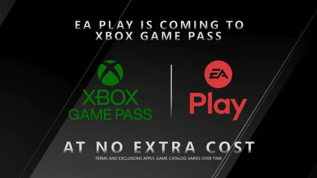 EA Play games will be available with Xbox Game Pass from November 10th