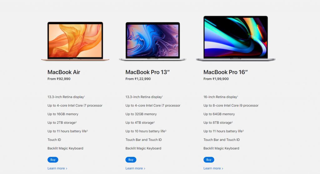 Apple Macs are now customizable via its Indian online store