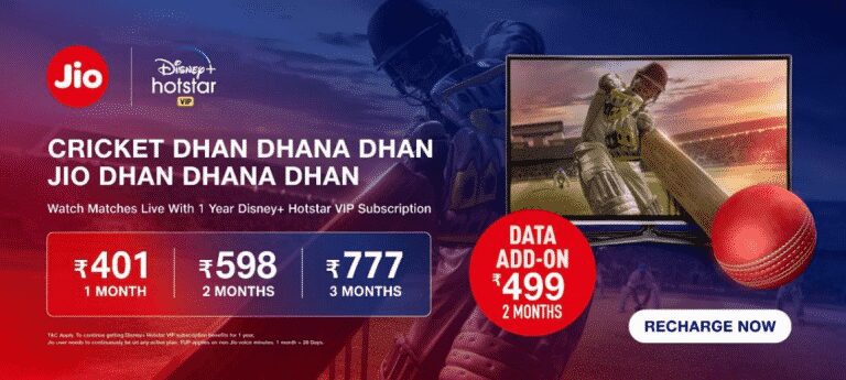 The Jio 4G Prepaid Plans to Watch Live IPL 2020 For Free (Explained)