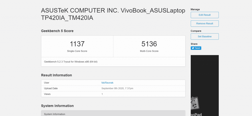 The Asus VivoBook Flip 14 with Ryzen 7 4700U outmuscles the Core i7-1065G7 on the Dell XPS 13