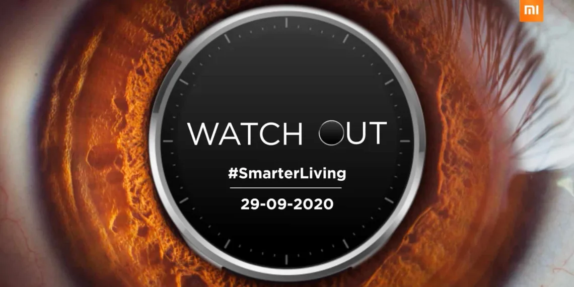 Xiaomi India teased its first smartwatch, scheduled to launch on 29th Sep_TechnoSports.co.in