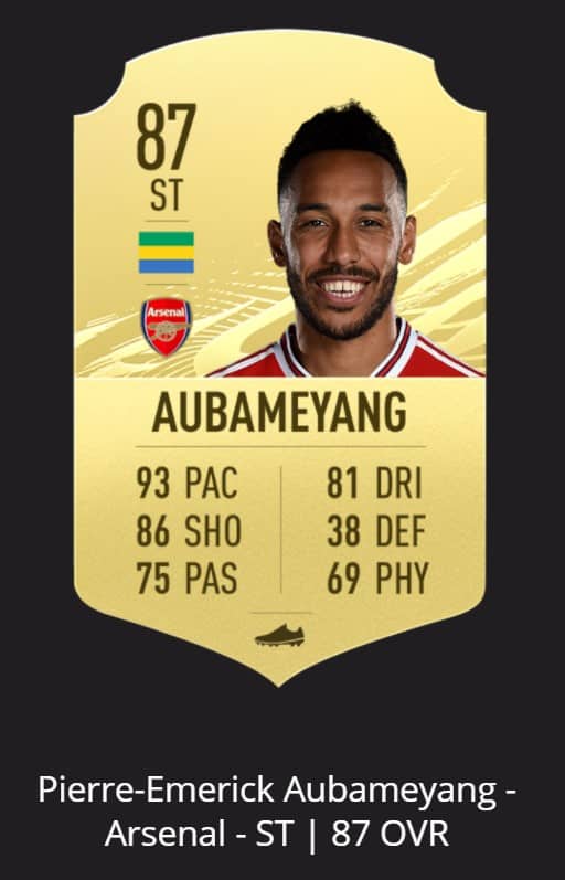 aubameyang OFFICIAL: Top 10 Strikers (ST, CF) in FIFA 21