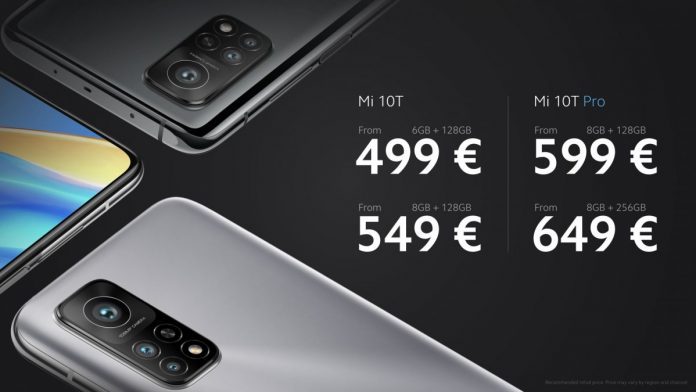 Xiaomi Mi 10T and Mi 10T Pro launched with SD865 and 144Hz adaptive displays