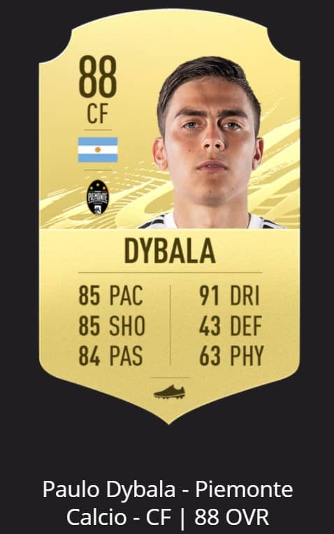 dybala OFFICIAL: Top 10 Strikers (ST, CF) in FIFA 21