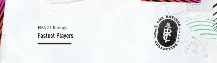 fifa 21 fastest players