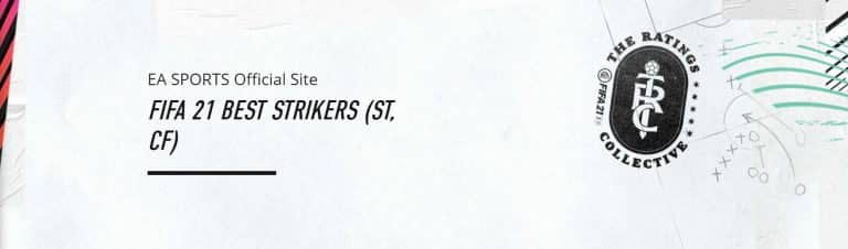 OFFICIAL: Top 10 Strikers (ST, CF) in FIFA 21