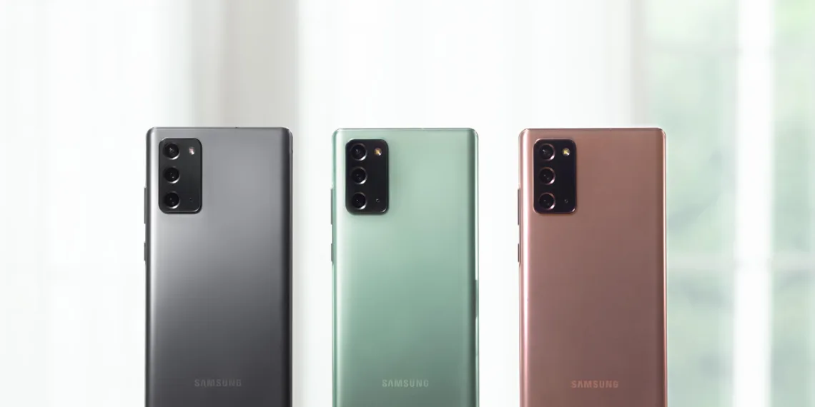 Samsung secured the number one spot of smartphone manufacturer in 2020