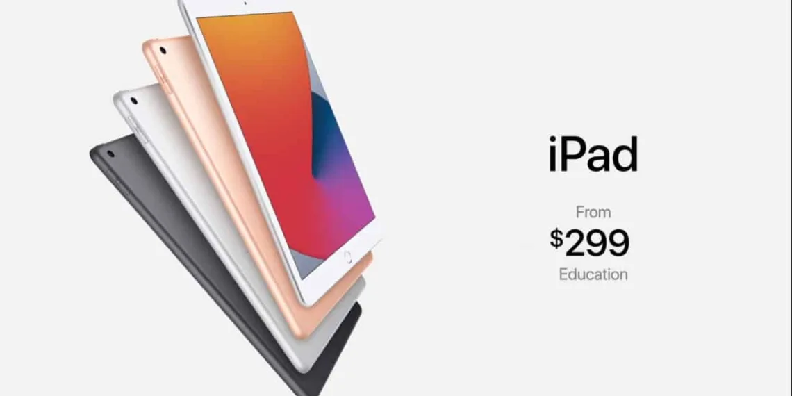 iPad 8th Gen releases, starting from $299