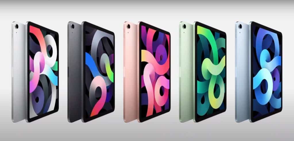 iPad Air 4 Color Variants TechnoSports.co .in iPad Air 4 launched with Apple A14 at 9
