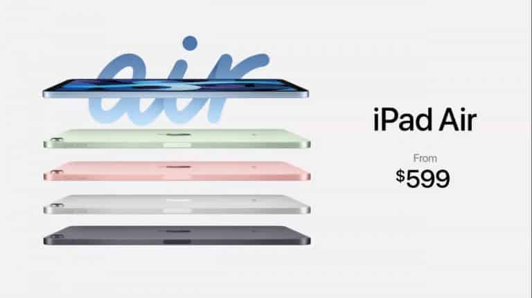 iPad Air 4 launched with Apple A14 at $599