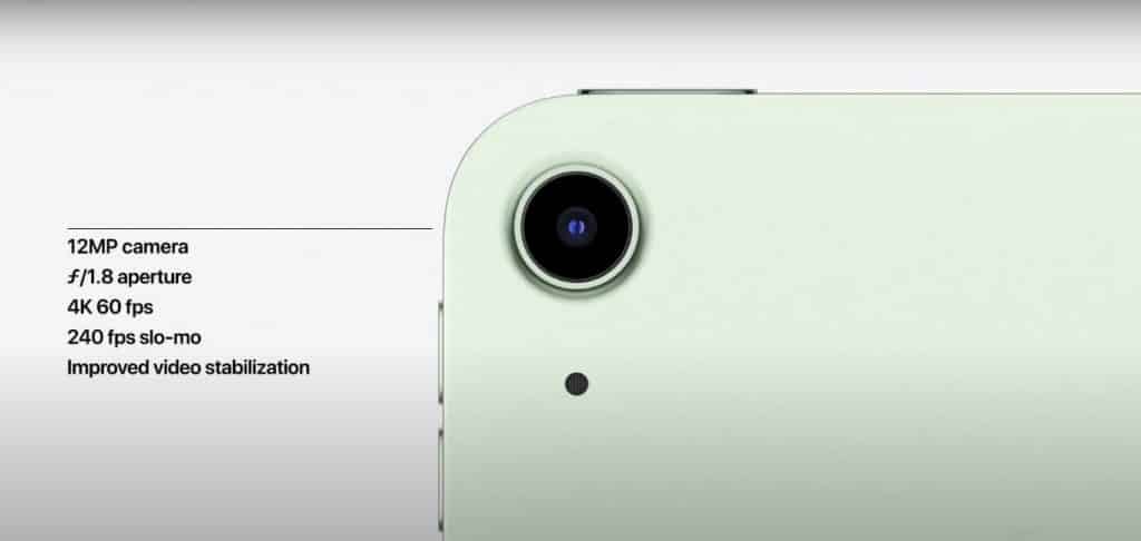 iPad Air 4 Rear Camera TechnoSports.co .in iPad Air 4 launched with Apple A14 at 9