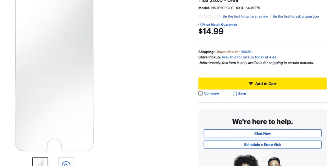 iPhone SE Plus 2020 screen protector spotted at Best Buy