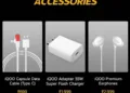 iQOO will sell its Accessories in India separately from now on