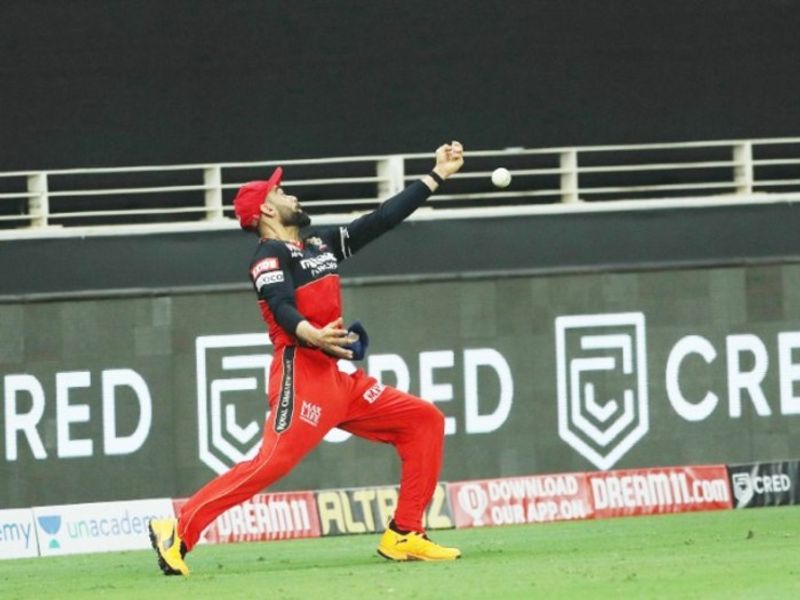 kohli drop catch 1 jpg IPL 2020: Virat Kohli fined Rs. 12 lakhs in RCB's loss against KXIP