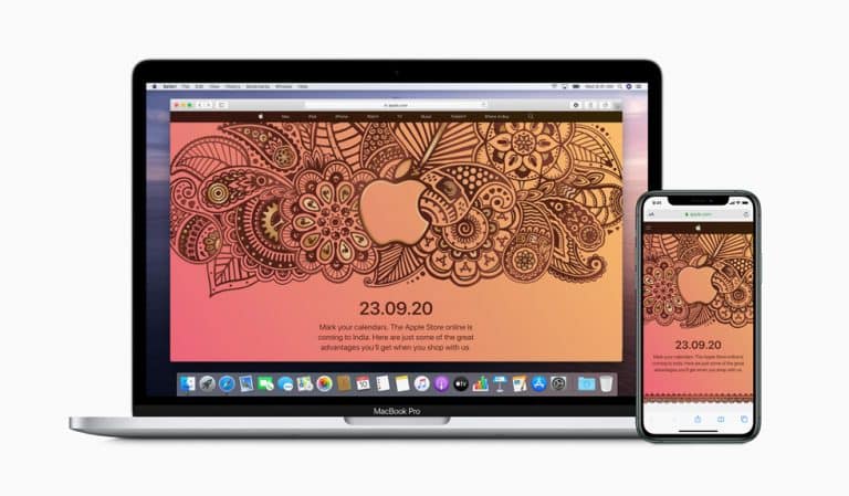 Apple introduces its Online Store in India from 23rd September
