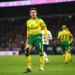 LONDON, ENGLAND - JANUARY 22: Max Aarons of Norwich City reacts after winning a penalty during the Premier League match between Tottenham Hotspur and Norwich City at Tottenham Hotspur Stadium on January 22, 2020 in London, United Kingdom. (Photo by Justin Setterfield/Getty Images)