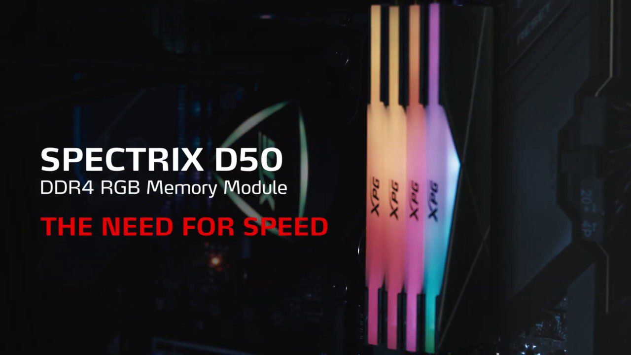 XPG SPECTRIX D50 Xtreme announced with 5000Hz clock speed - TechnoSports