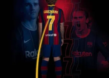 Antoine Griezmann will be FC Barcelona's next no.7 for the upcoming season