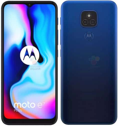moto1 Moto E7 Plus full specification revealed along with price and images